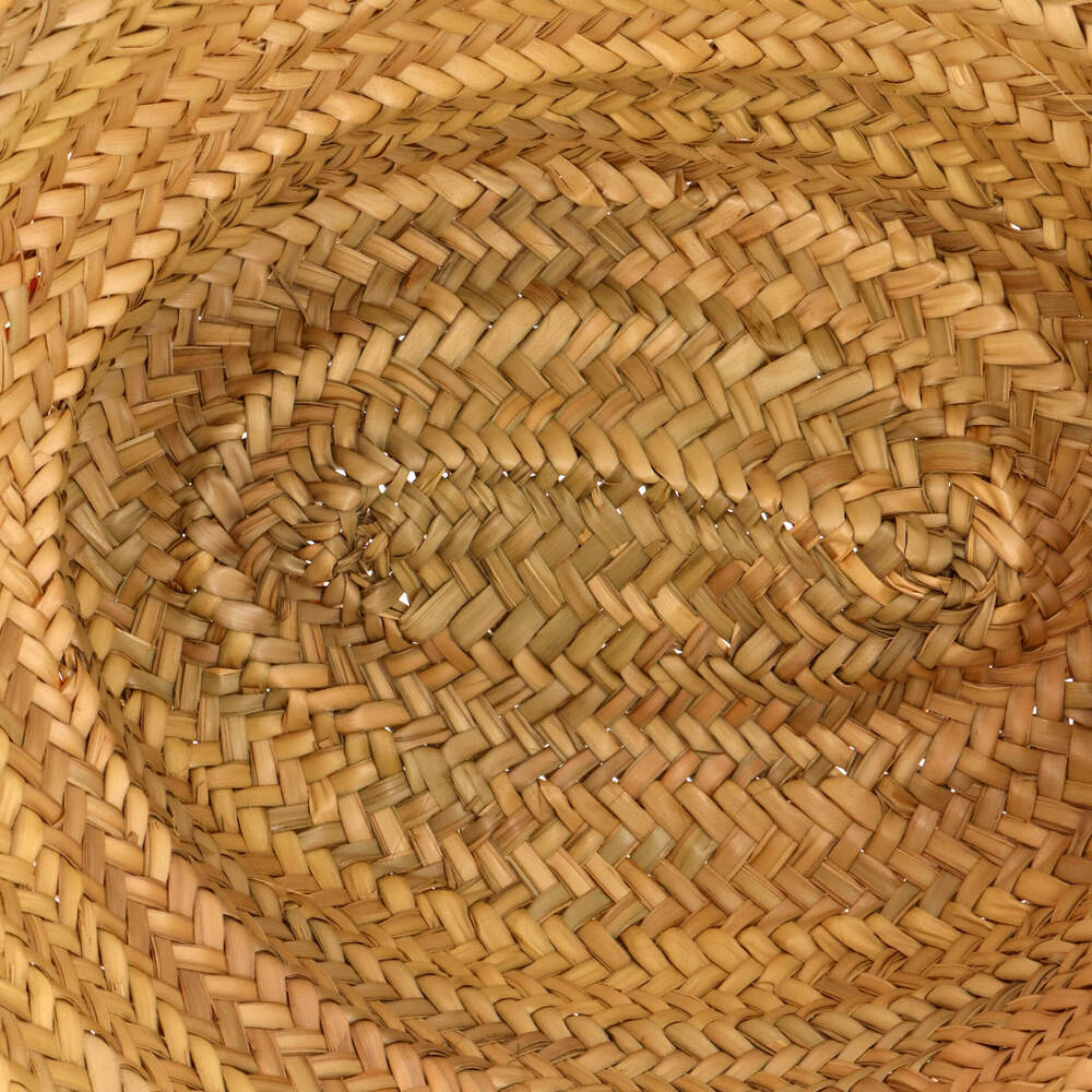 Celine Large Triomphe Basket Shoulder Bag Raffia with Leather - Picture 5 of 7